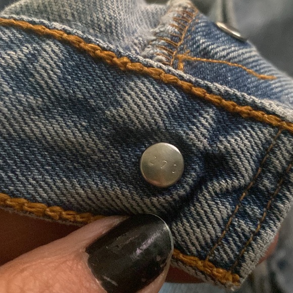 vintage Levi 501 cut offs, distressed size 30 - Picture 5 of 10